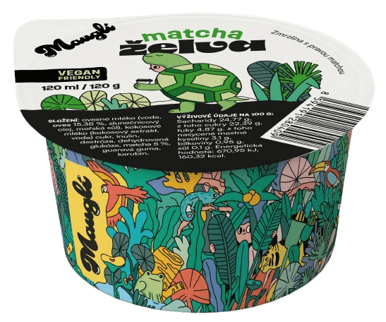 Mauglí Matcha želva 120 ml