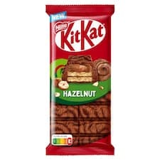 KitKat tabulka Hazelnut s mléčnou a hořkou čokoládou, s platkou a lískoořískovou náplní 99g