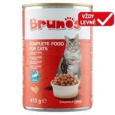 Brunos Kousky s rybou v omáčce 415g