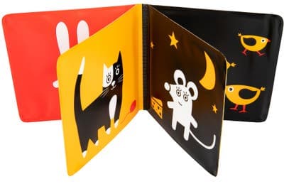 Canpol babies Sensory Toys Měkká knížka pískací