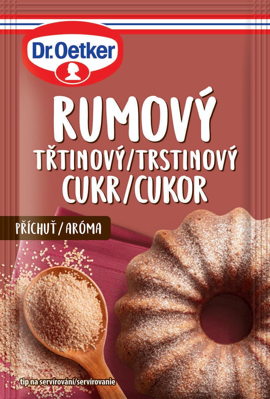 Dr. Oetker Rumový třtinový cukr 20 g