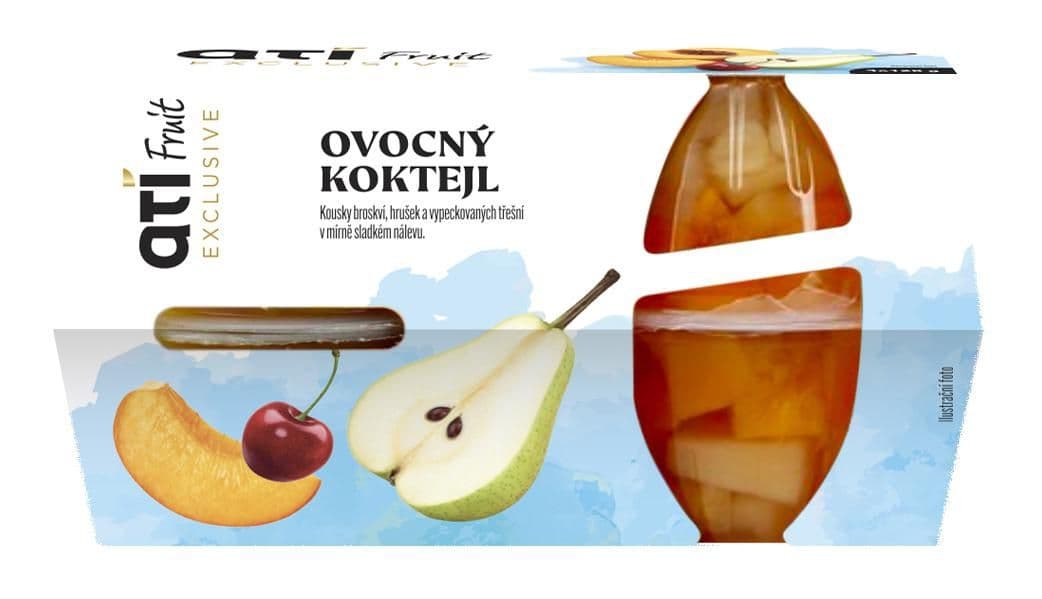 ATI Fruit Exclusive Ovocný koktejl 4pack 480g