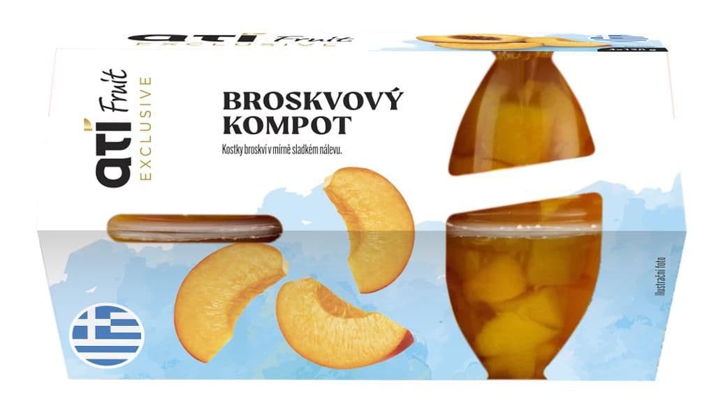 ATI Fruit Exclusive Broskve 4pack 480g