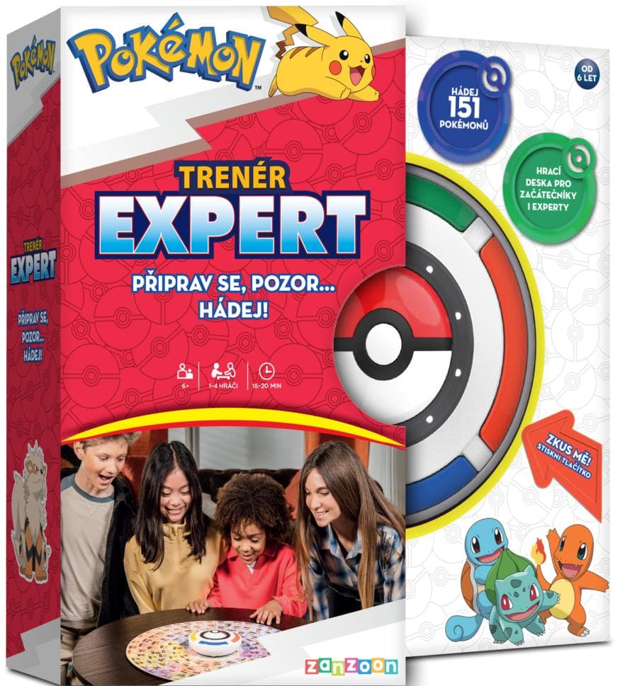 Pokémon Trenér Expert desková hra 1 ks