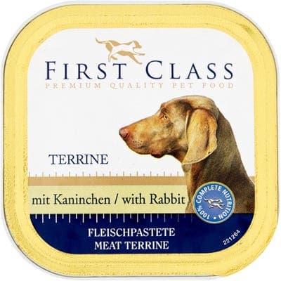 First Class Paštika s králičím masem pro psy