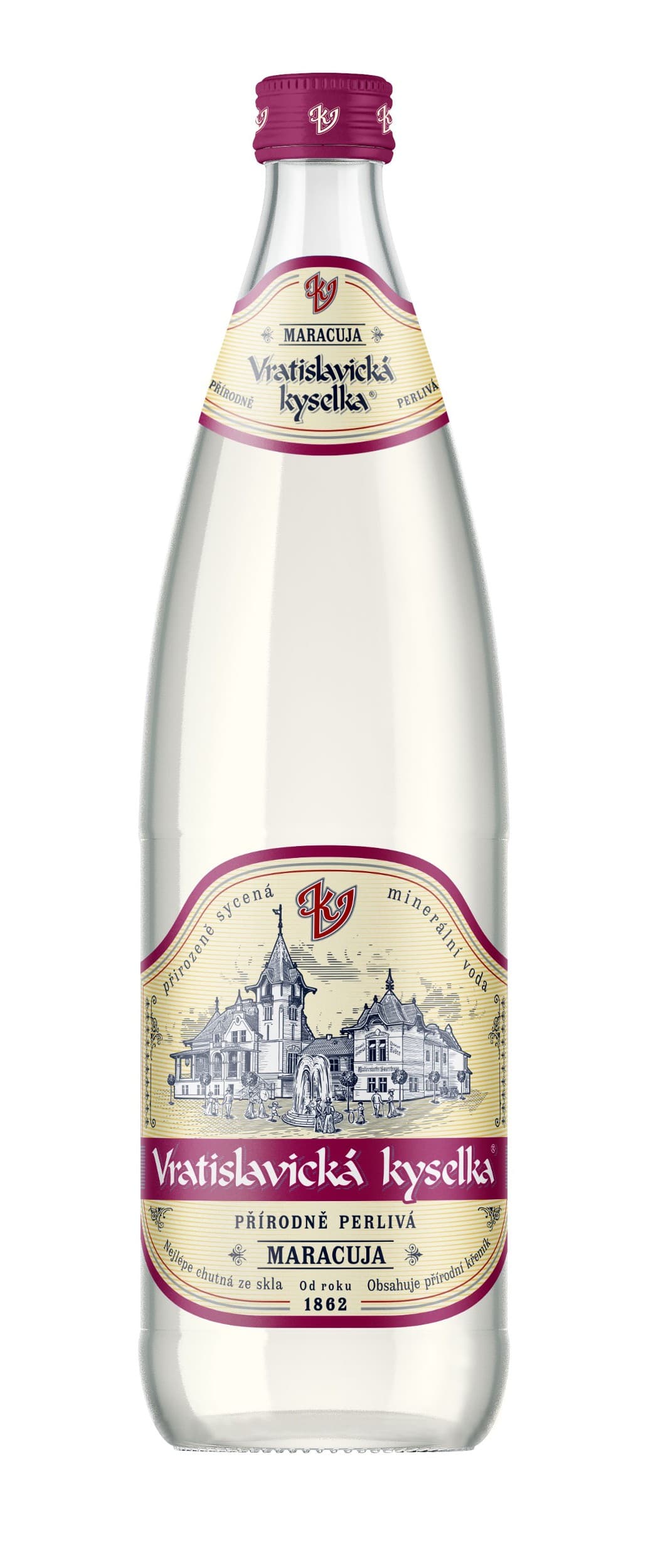 Vratislavická kyselka Maracuja 0,75l