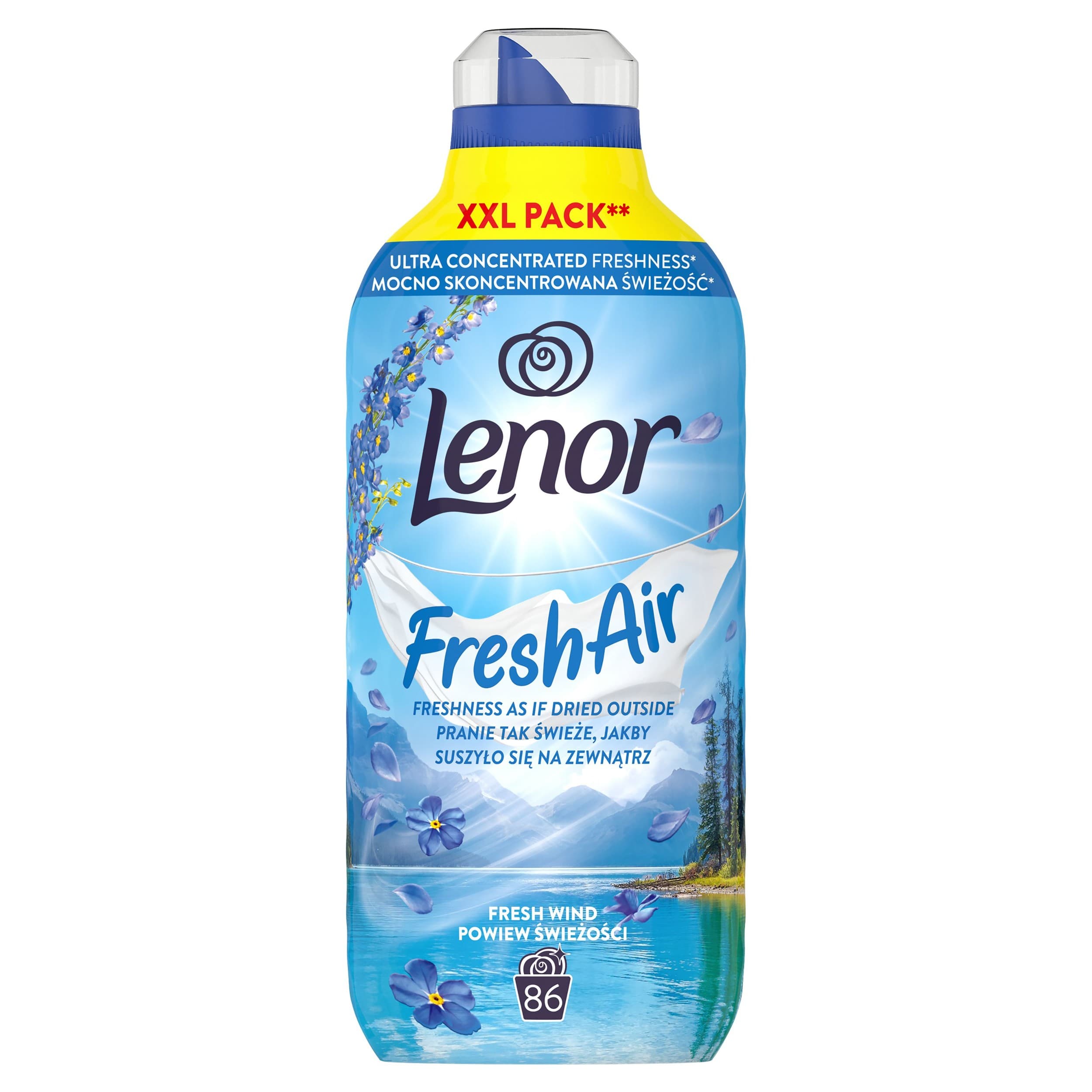 Lenor Aviváž Fresh Wind 1204ml 86 dávek