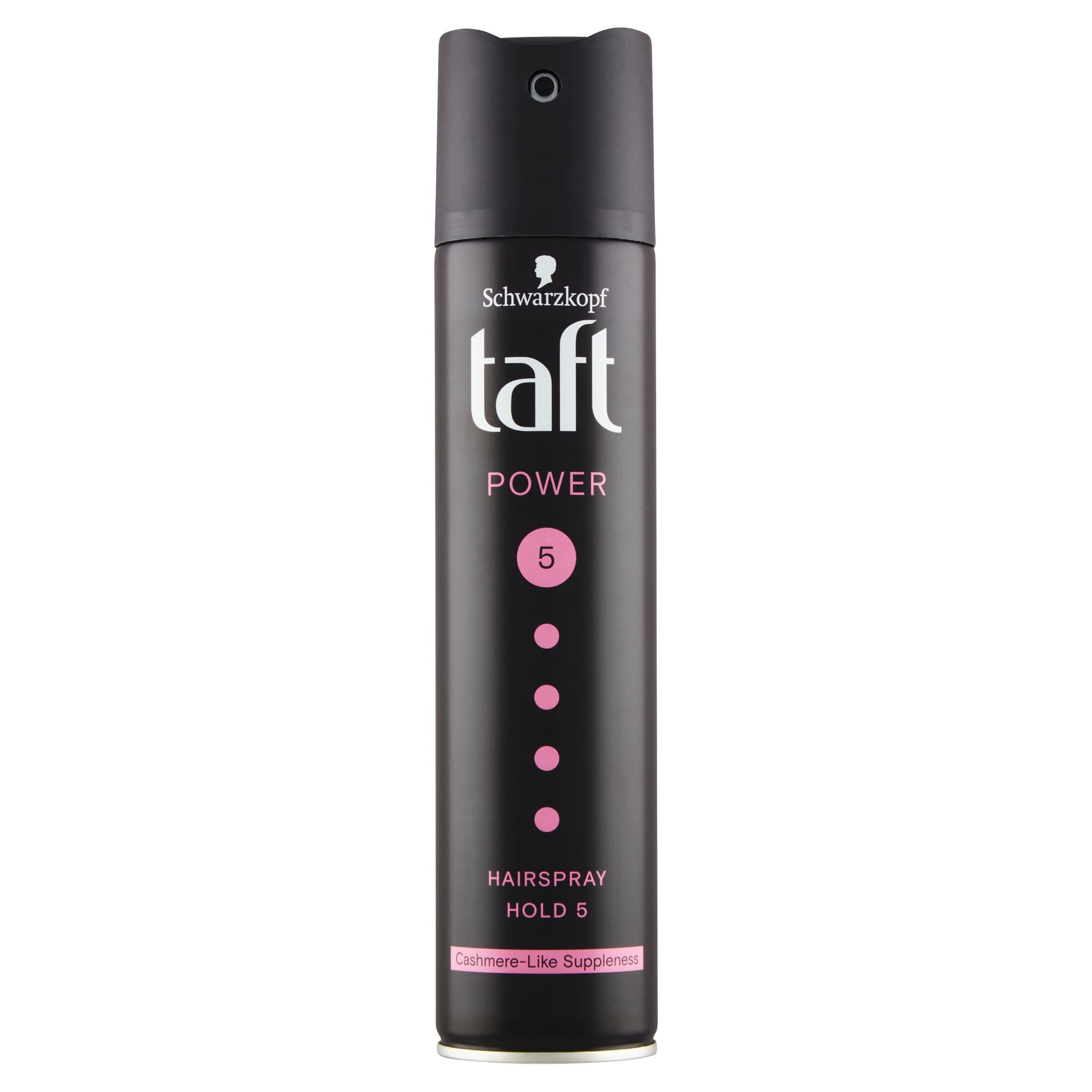 Taft Lak na vlasy Power Mega Strong 5 s kašmírem 250 ml