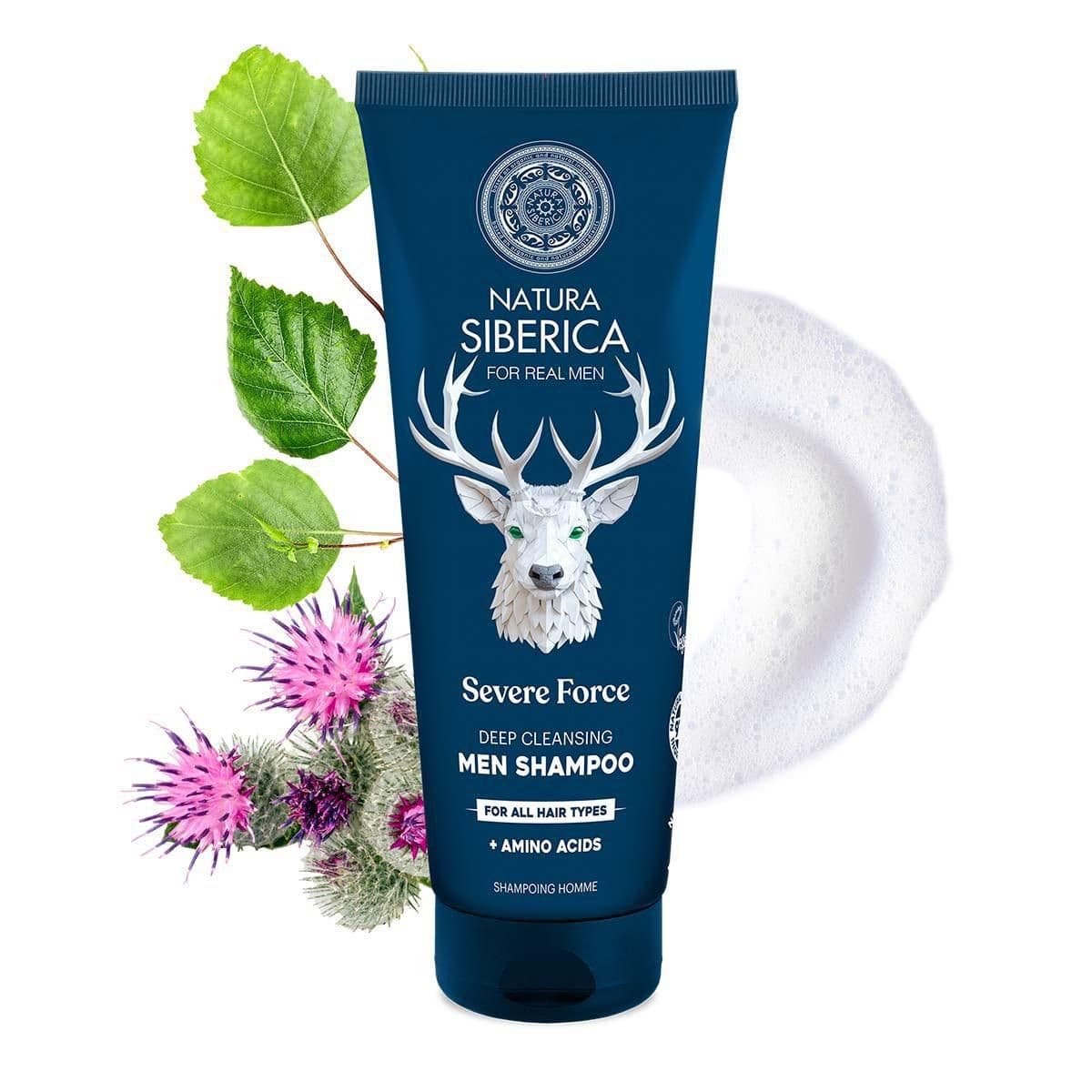 Natura Siberica Arctic Wild Hloubkově čisticí šampon Jedinečná moc 200 ml