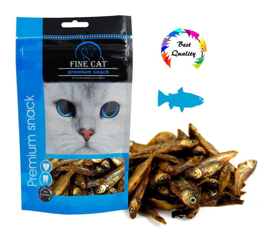 FINE CAT Rybička sušená 35g - DOYPACK