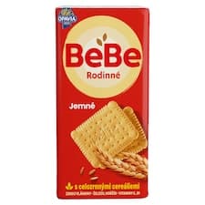 Opavia sušenky BeBe Rodinné jemné cereální 130g