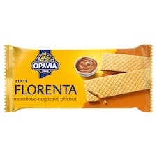 Opavia oplatky Zlaté Florenta mandlovo-nugátová náplň 112g