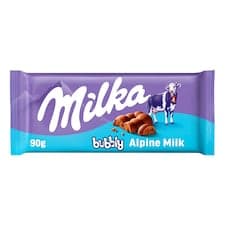 Milka čokoláda Bubbly mléčná s bublinkami 90g