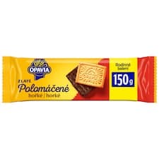 Opavia sušenky Zlaté Polomáčené hořké 150g