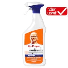 Kuchyňský Odmašťovač Mr Proper ve spreji Peps Mandarin 800 ml