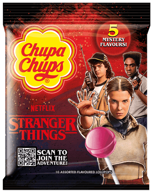 Chupa Chups Stranger Things The Right Side Up Bag