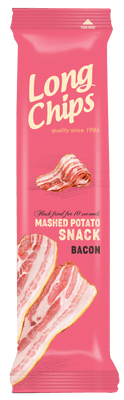 Long Chips Bramborový snack Slanina