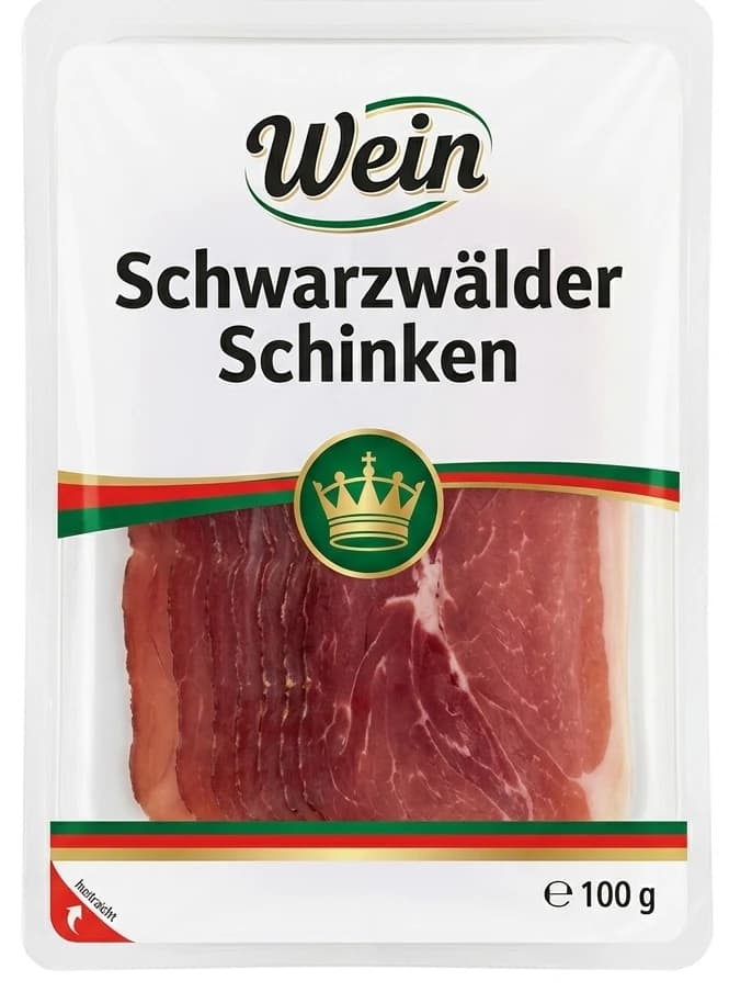 Schwarzwaldská šunka krájená 100g