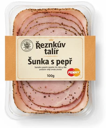 Šunka s pepřem Řezníkův talíř