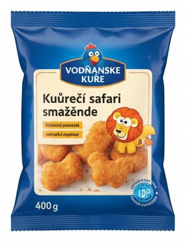 Vodňanské kuře Kuřecí safari smažené
