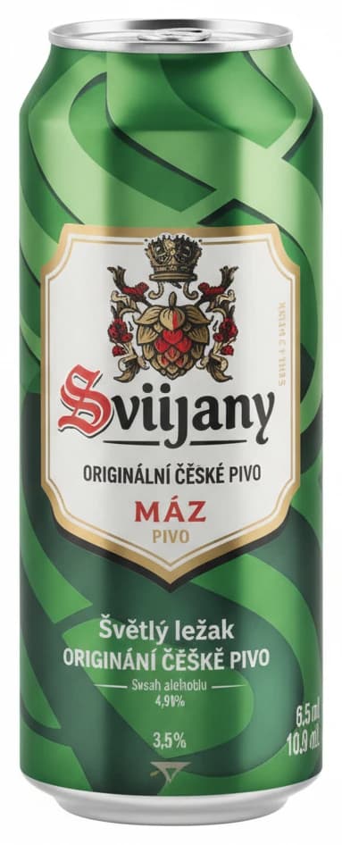 Svijanský Máz Pivo světlý ležák 0.5l