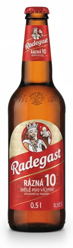 Radegast Rázná 10 světlé pivo výčepní 0,5l