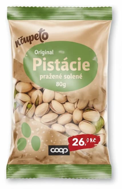 Pistácie pražené solené