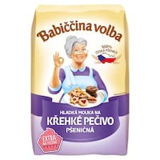 Babiččina Volba Hladká mouka na křehké pečivo pšeničná 1kg