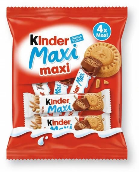 KINDER Čokoláda Maxi 4x21g