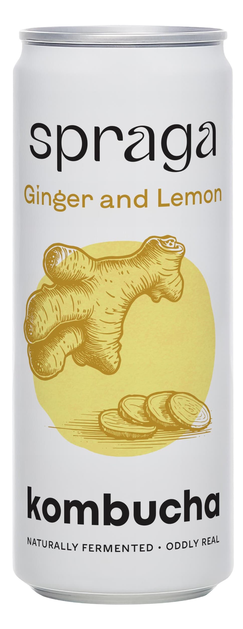 Spraga Kombucha Ginger and Lemon 330ml