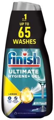 Finish Ultimate Hygiene+ gel – Lemon (2x 650 ml)