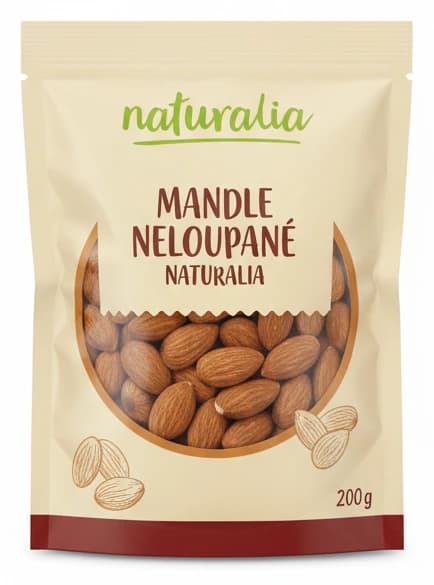 Mandle neloupané Naturalia