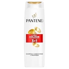 Pantene Pro-V Color Protect 3v1 Šampon 325 ml pro Barvené Vlasy. Active Nutri-Plex