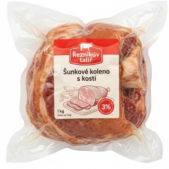 Šunkové Koleno s Kostí Řezníkův Talíř