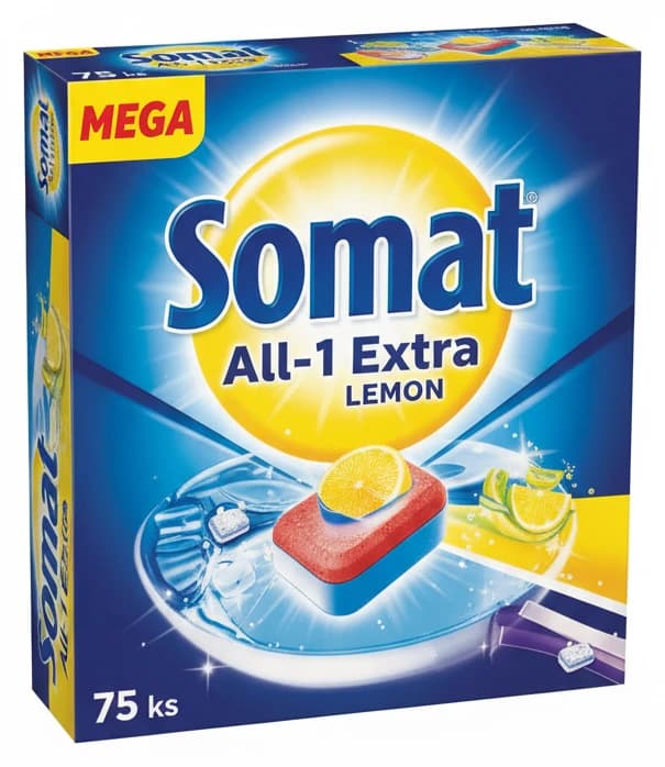 Tablety do myčky All in One Extra Lemon Somat