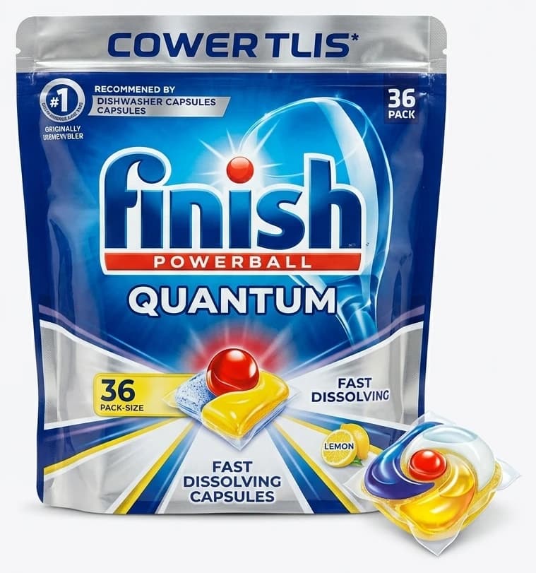 Kapsle do myčky Quantum Finish