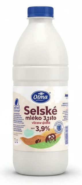 Olma Selské mléko 3,9%