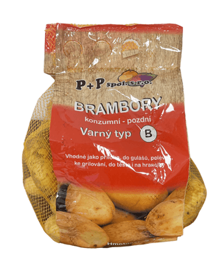 Brambory konzumní pozdní přílohové - varný typ "B"