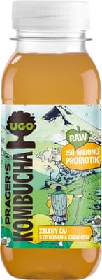 UGO Kombucha Yerba maté Citrón, zázvor