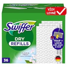 Swiffer Sweeper Prachovky Na Podlahu, 36 ks, Zachycují Prach