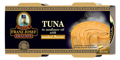 Franz Josef Kaiser Tuňák steak v rostlinném oleji s uzenou příchutí 2x80g 160.0 g