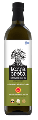 Terra Creta Extra panenský olivový olej Estate PDO Kolymvari