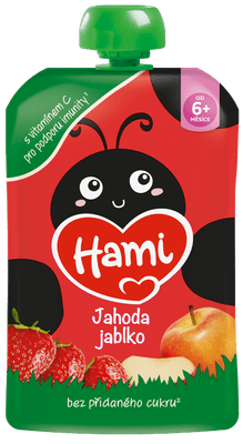 Hami Příkrm Jablko, banán a jahoda