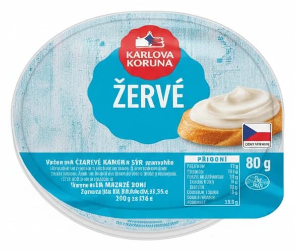 Sýr Žervé Karlova Koruna
