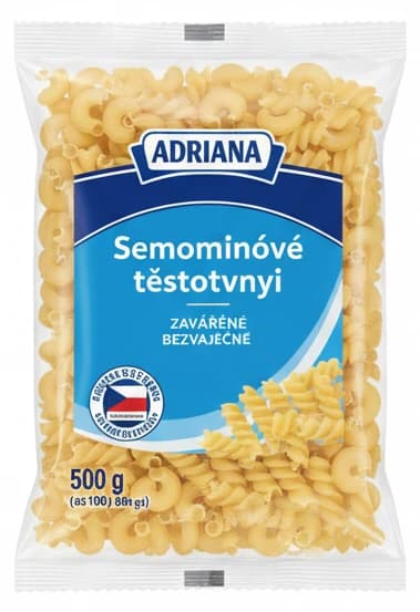 Adriana Semolinové těstoviny