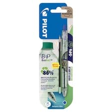 Pilot B2P Ecoball BeGreen Kuličkové pero sada + náplň modrá
