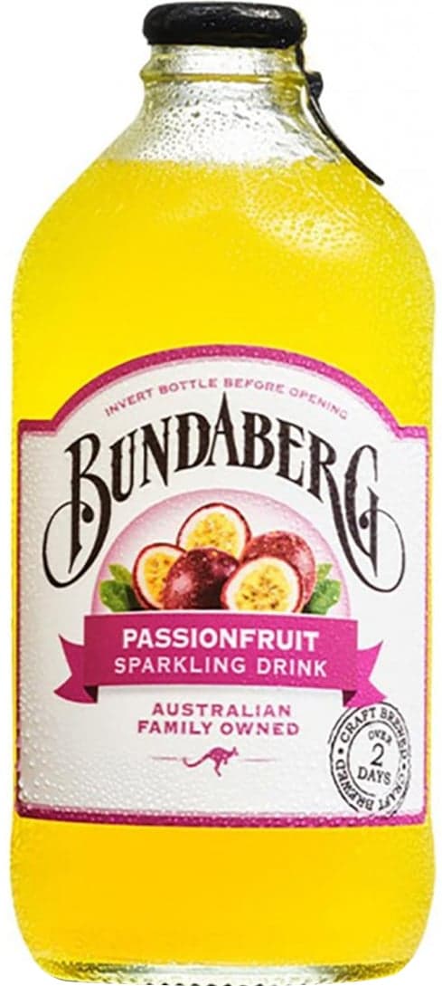Bundaberg Passionfruit limonáda sklo