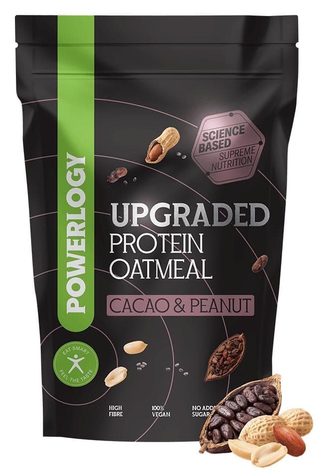 Powerlogy Upgraded protein oatmeal kakao a arašídy