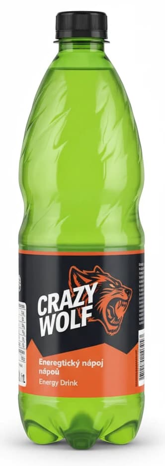 Crazy Wolf Energetický nápoj