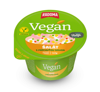 RADOMA Vegan šalát s príchuťou Violife Gouda